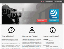 Tablet Screenshot of filmapp.com